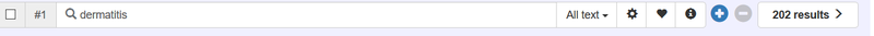 Running saved search
